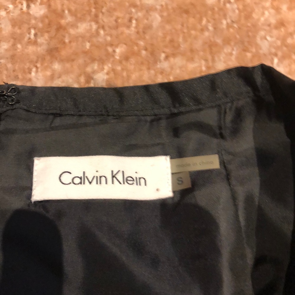 Calvin Klein Satin Ruffle Skirt - Picture 5 of 5
